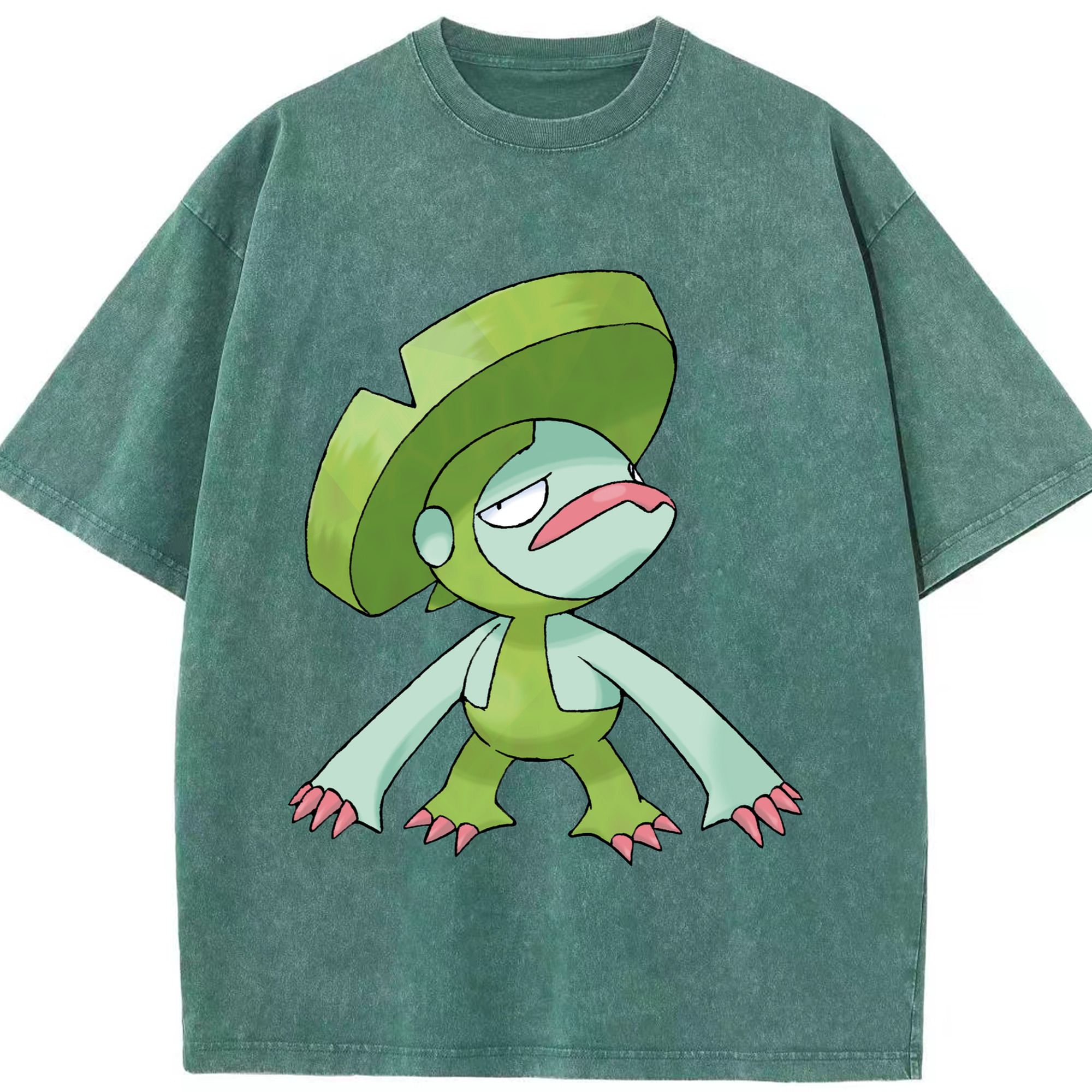 （画像用） ポケットモンスター Pokémon 綿100% ヴィンテージ風 半袖Tシャツ（フロントプリント）